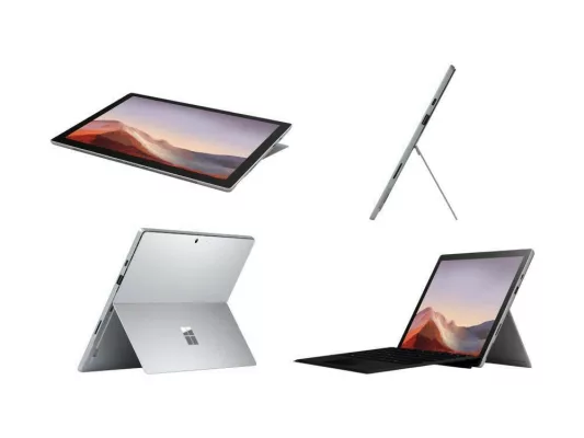 Microsoft Surface Pro 7+ Platinum (16GB) (256GB) (Touchscreen)