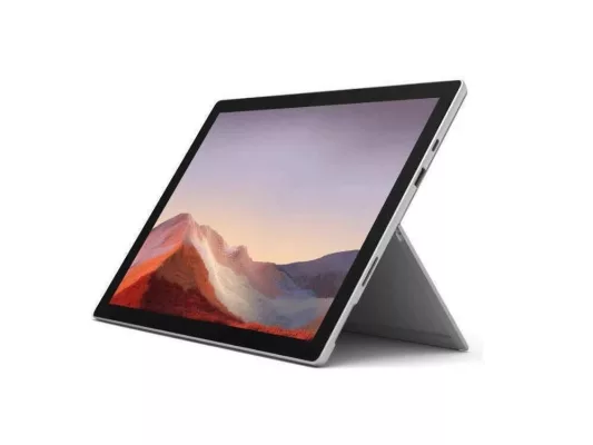 Microsoft Surface Pro 7 Platinum (16GB) (512GB) (Touchscreen) (Red keyboard)