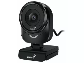 Genius FaceCam 1000X Q Black, 720p HD + Microphone